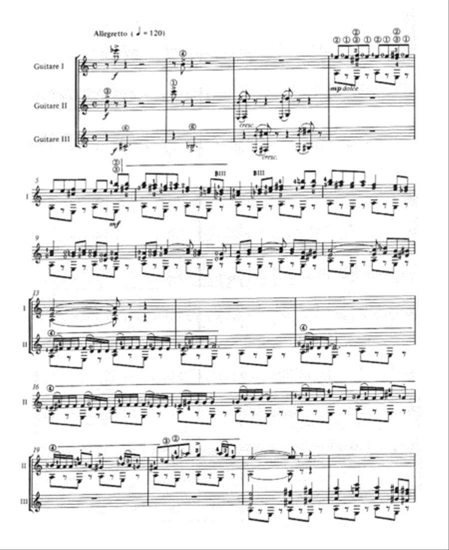 Let'S Play Together Guitar Ensemble scores gallery preview page 2