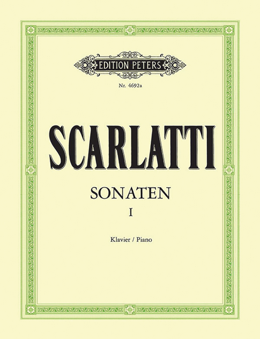 Domenico Scarlatti: Piano Sonatas in 3 volumes - Volume 1