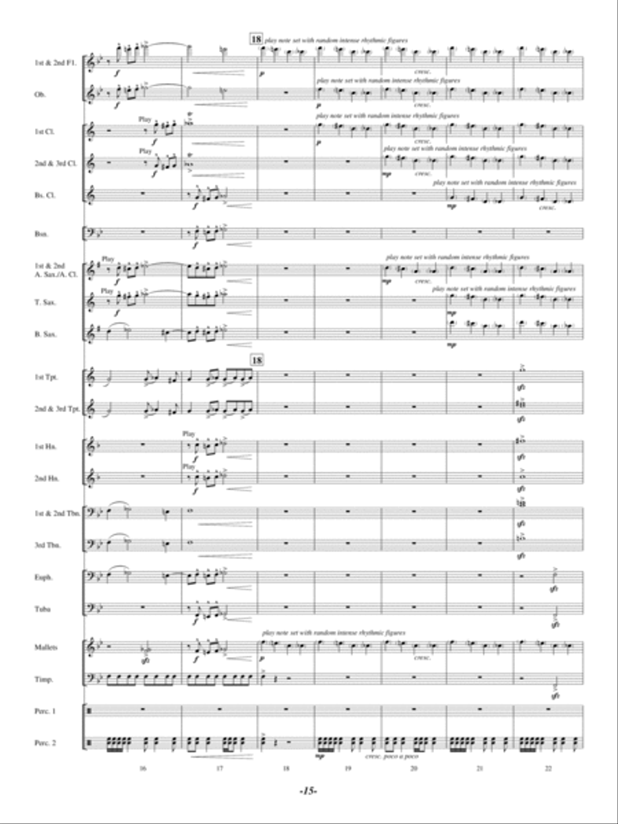 The Symphony of Souls The Symphony of Souls Concert Band scores gallery preview page 14