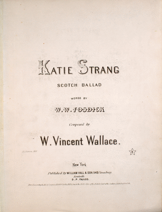 Katie Strang. Scotch Ballad