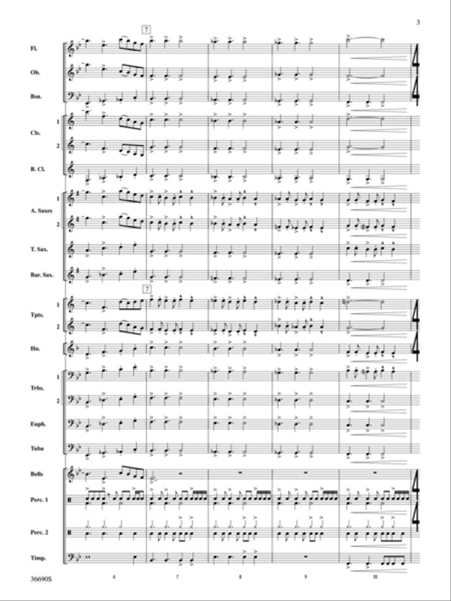 Metrix Concert Band scores gallery preview page 3
