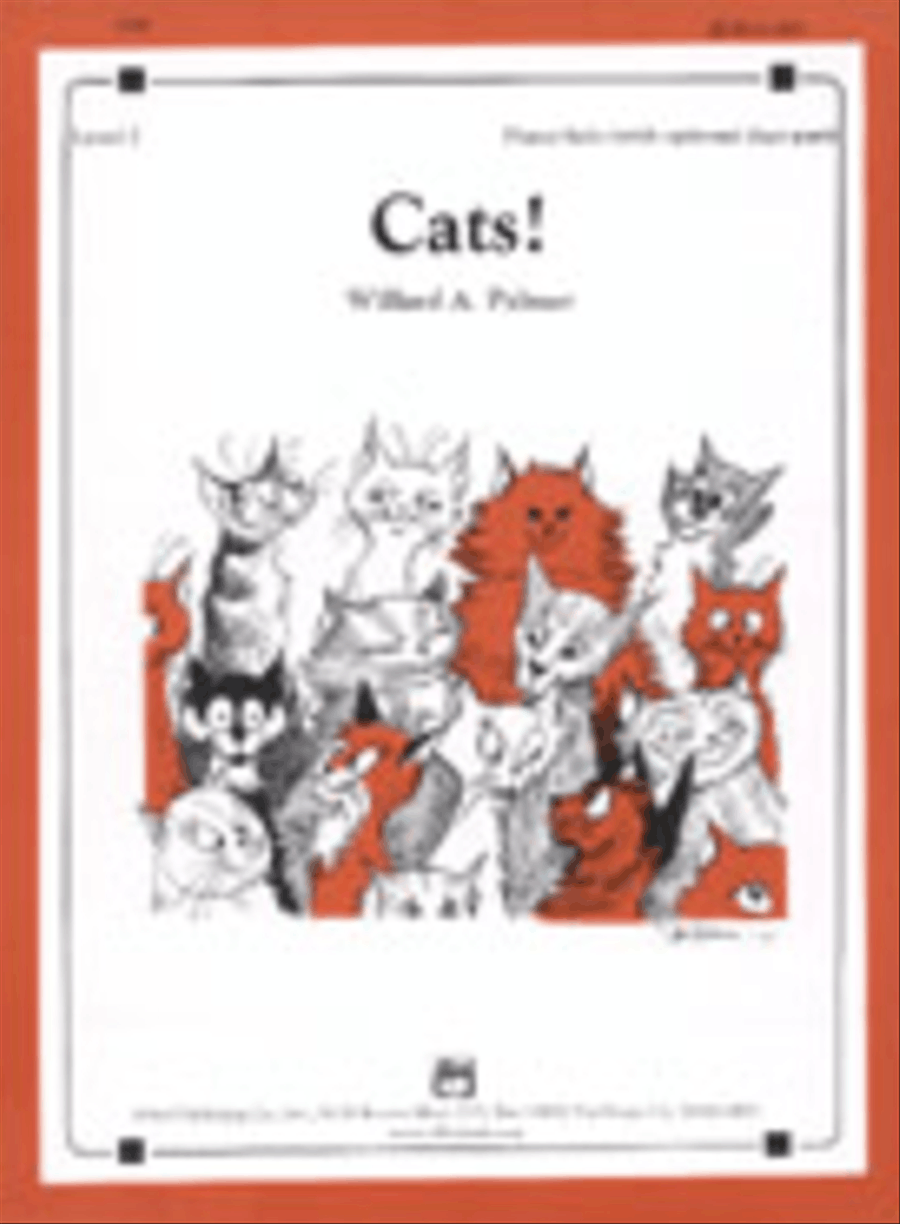 Cats! Easy Piano scores gallery preview page 1