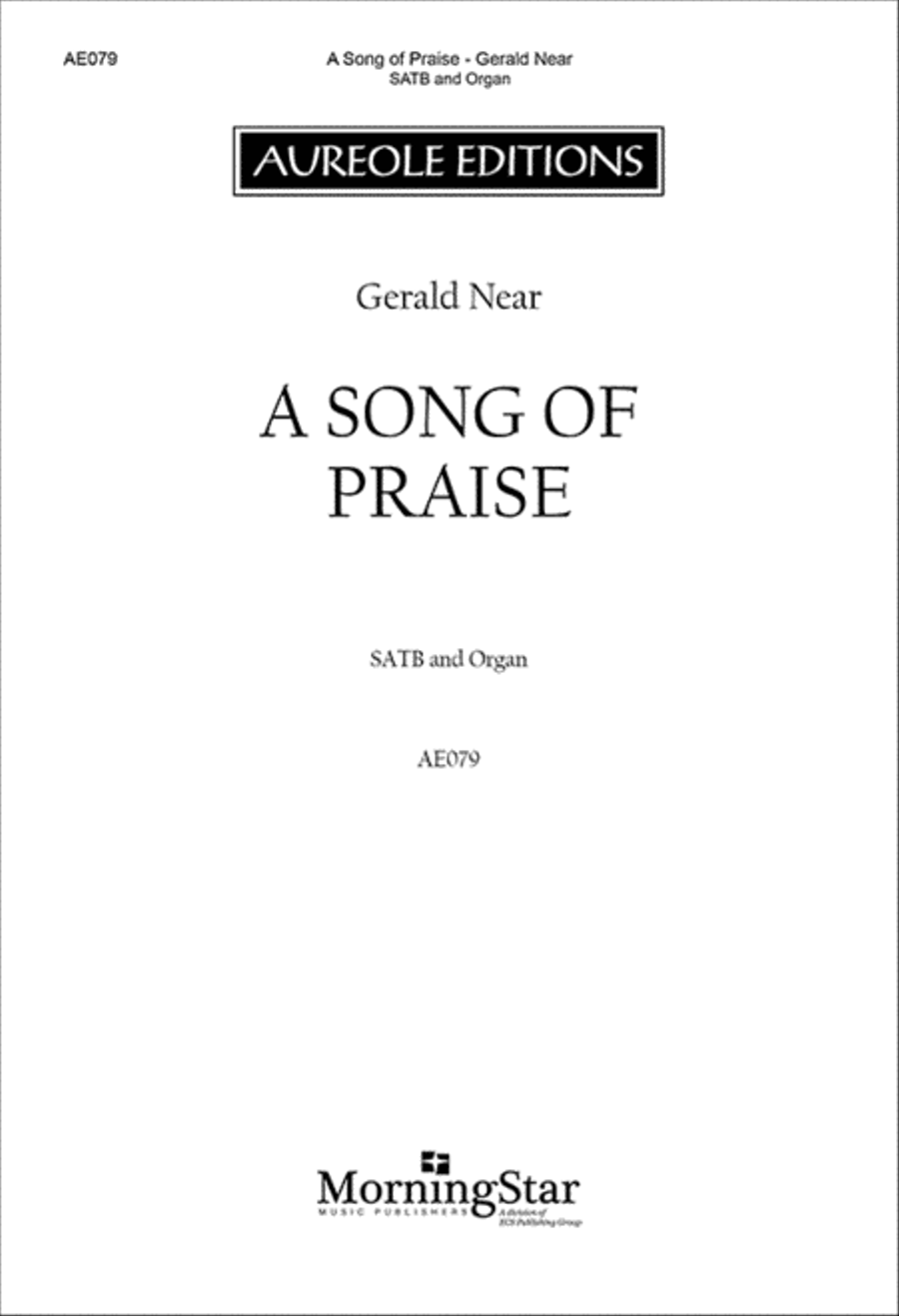 A Song of Praise 4-Part scores gallery preview page 1