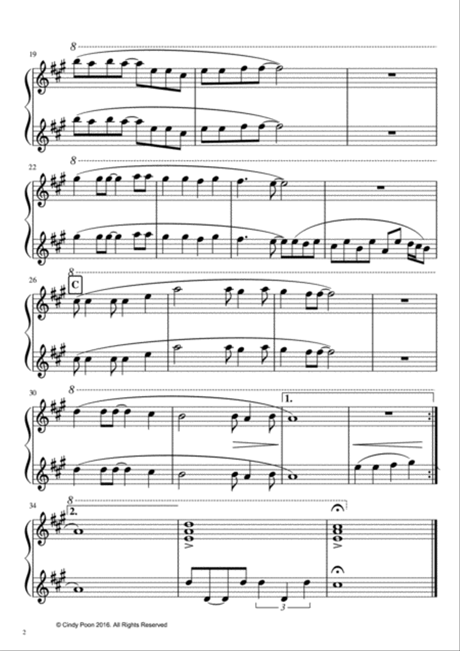 The Sound of Hope Piano scores gallery preview page 3