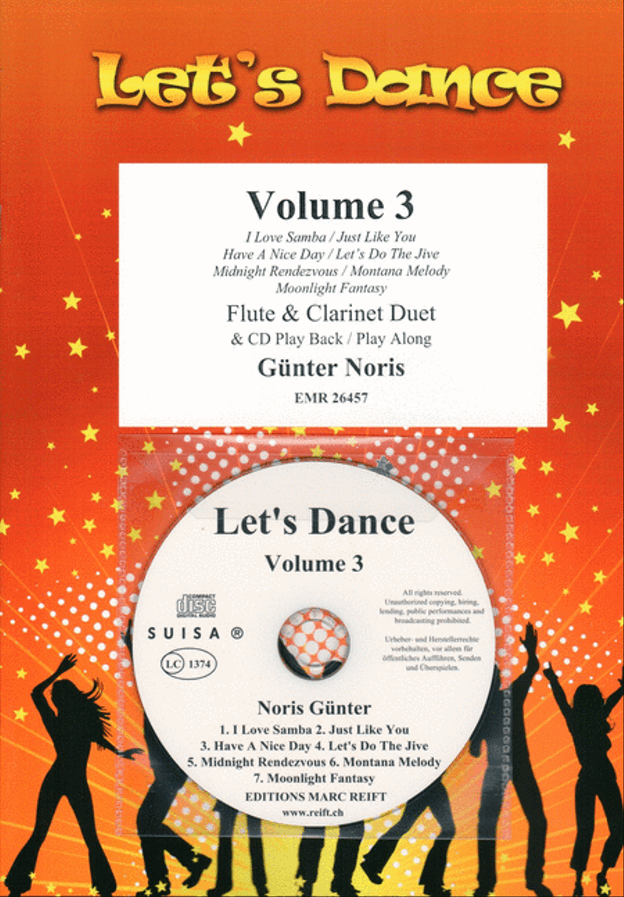 Let's Dance Volume 3 Let's Dance Volume 3 Woodwind Ensemble scores gallery preview page 1