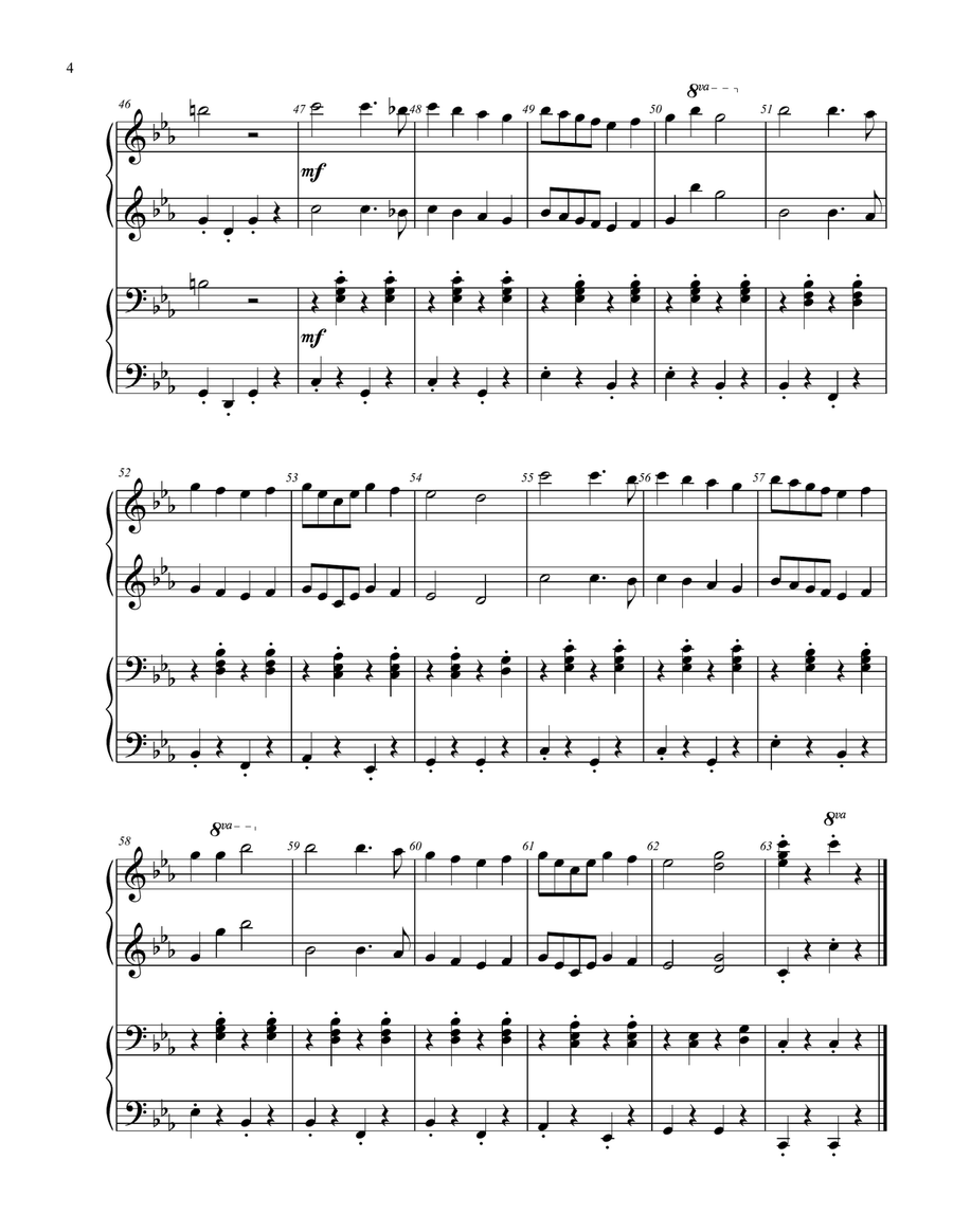 Bad Piggies Theme Score and Parts scores gallery preview page 5