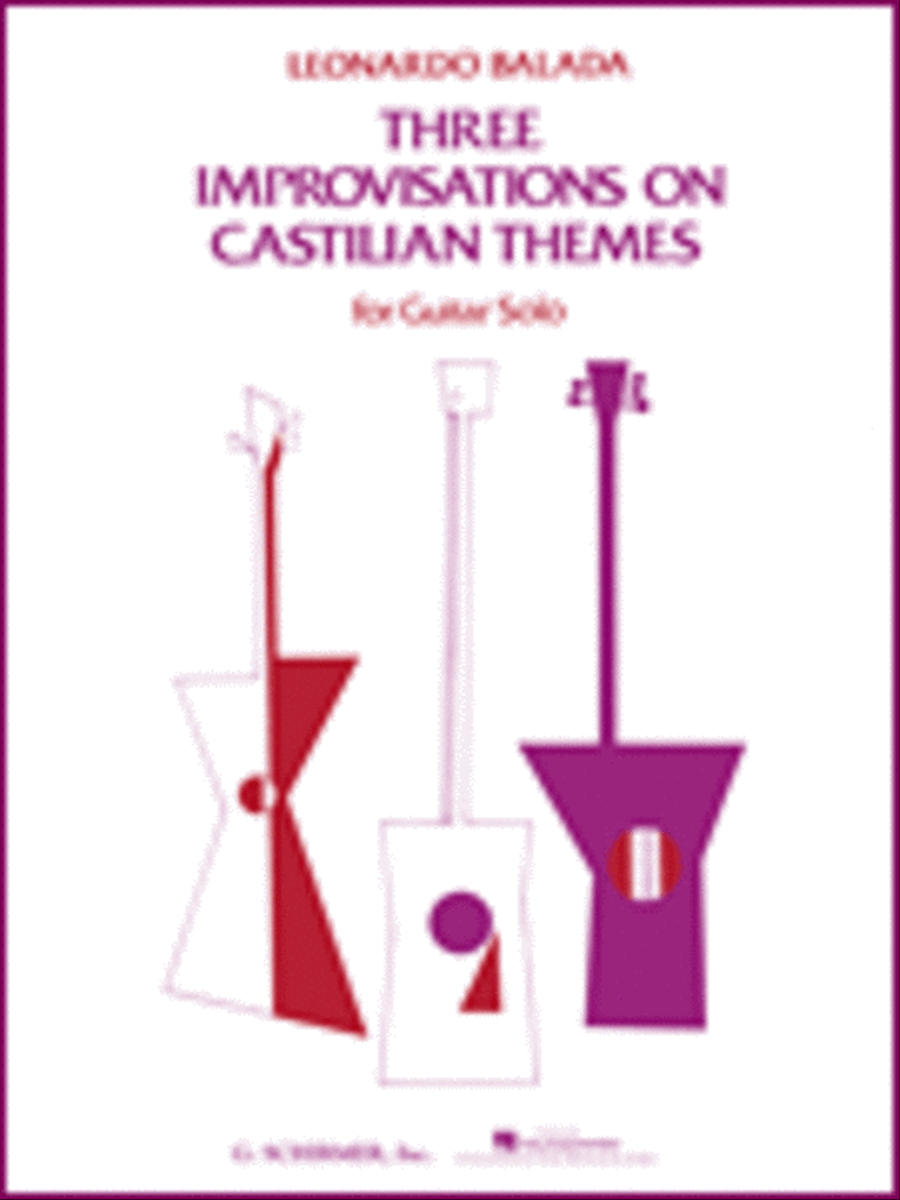 3 Improvisations on Castilian Themes Acoustic Guitar scores gallery preview page 1