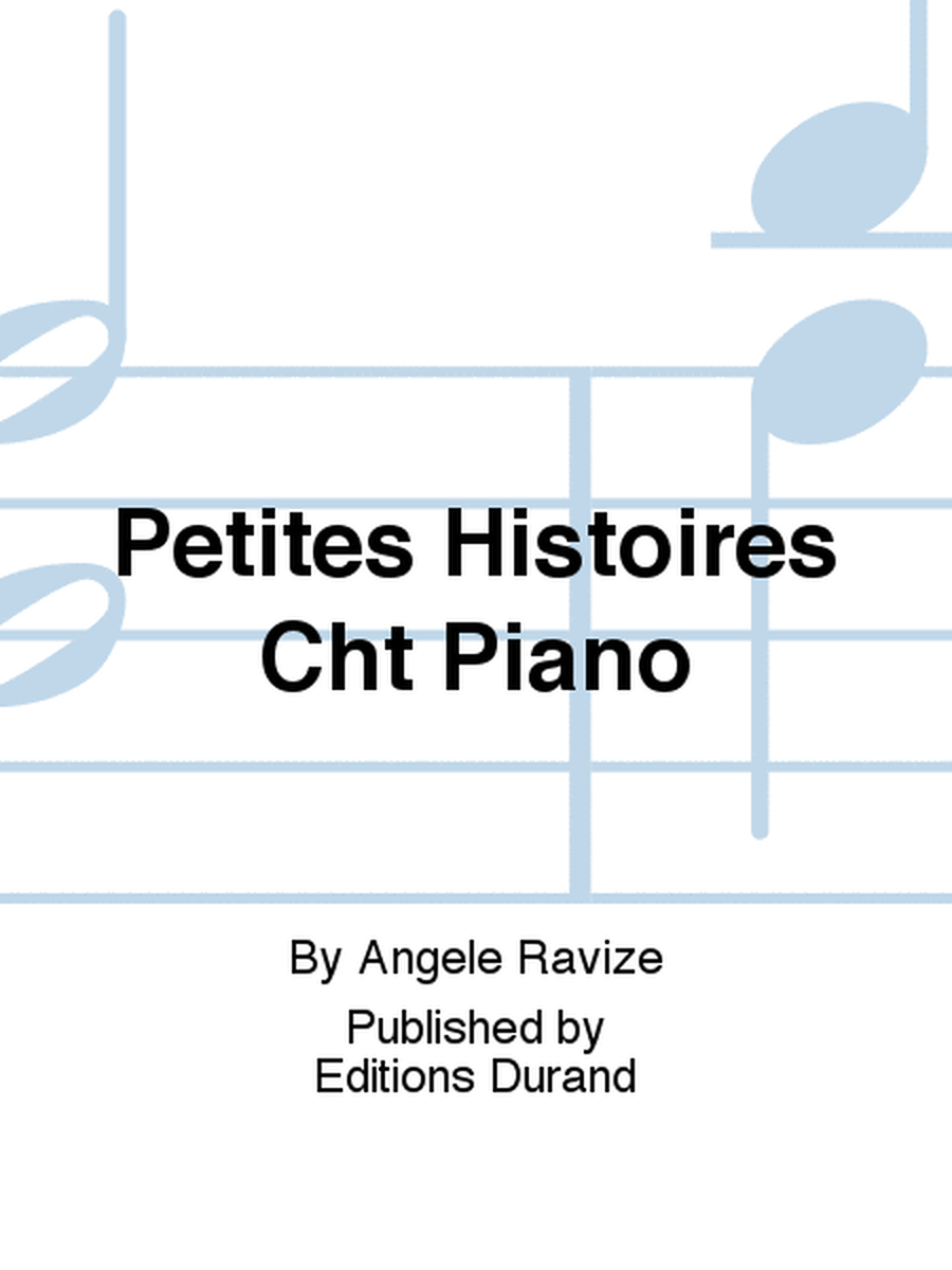 Petites Histoires Cht Piano