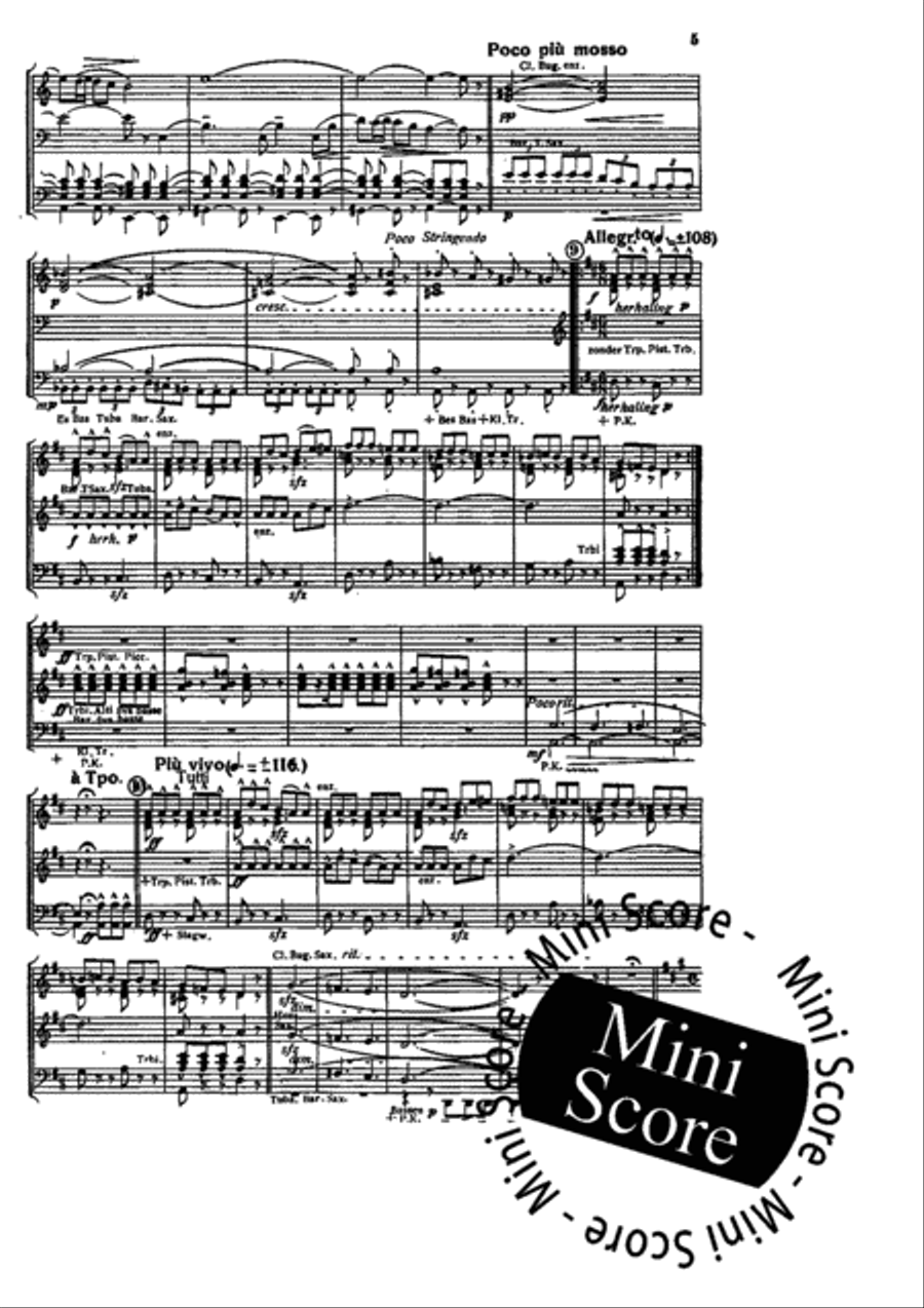 Folkloristische Paraphrase Concert Band scores gallery preview page 7