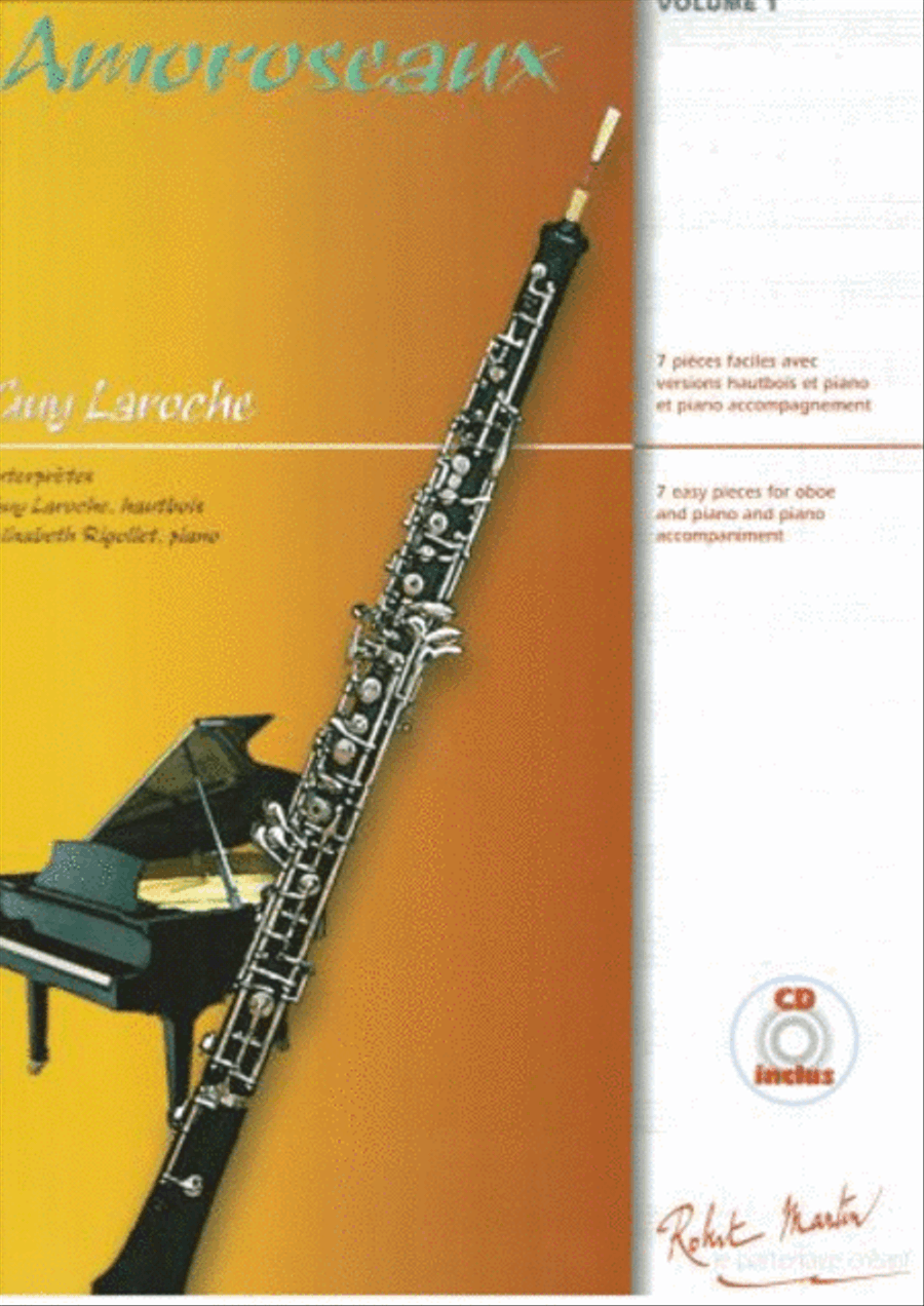 Amoroseaux Vol.1 Piano Accompaniment scores gallery preview page 1