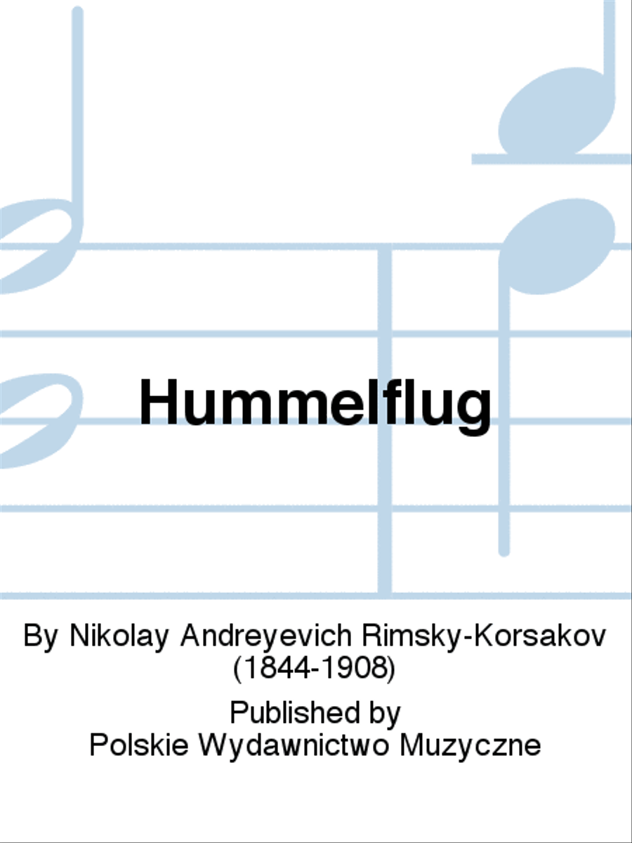 Hummelflug Piano Solo scores gallery preview page 1