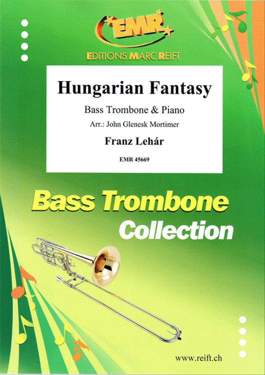 Hungarian Fantasy Bass Trombone scores gallery preview page 1