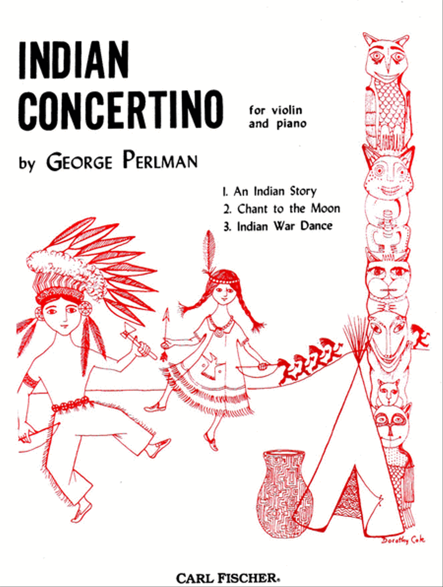 Indian Concertino Indian Concertino Violin Solo scores gallery preview page 1