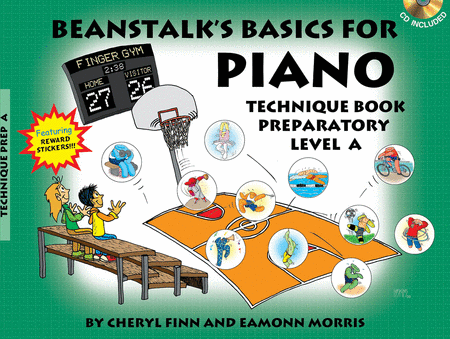 Beanstalk's Basics for Piano - Technique Book, Prep Level A (Book/CD)