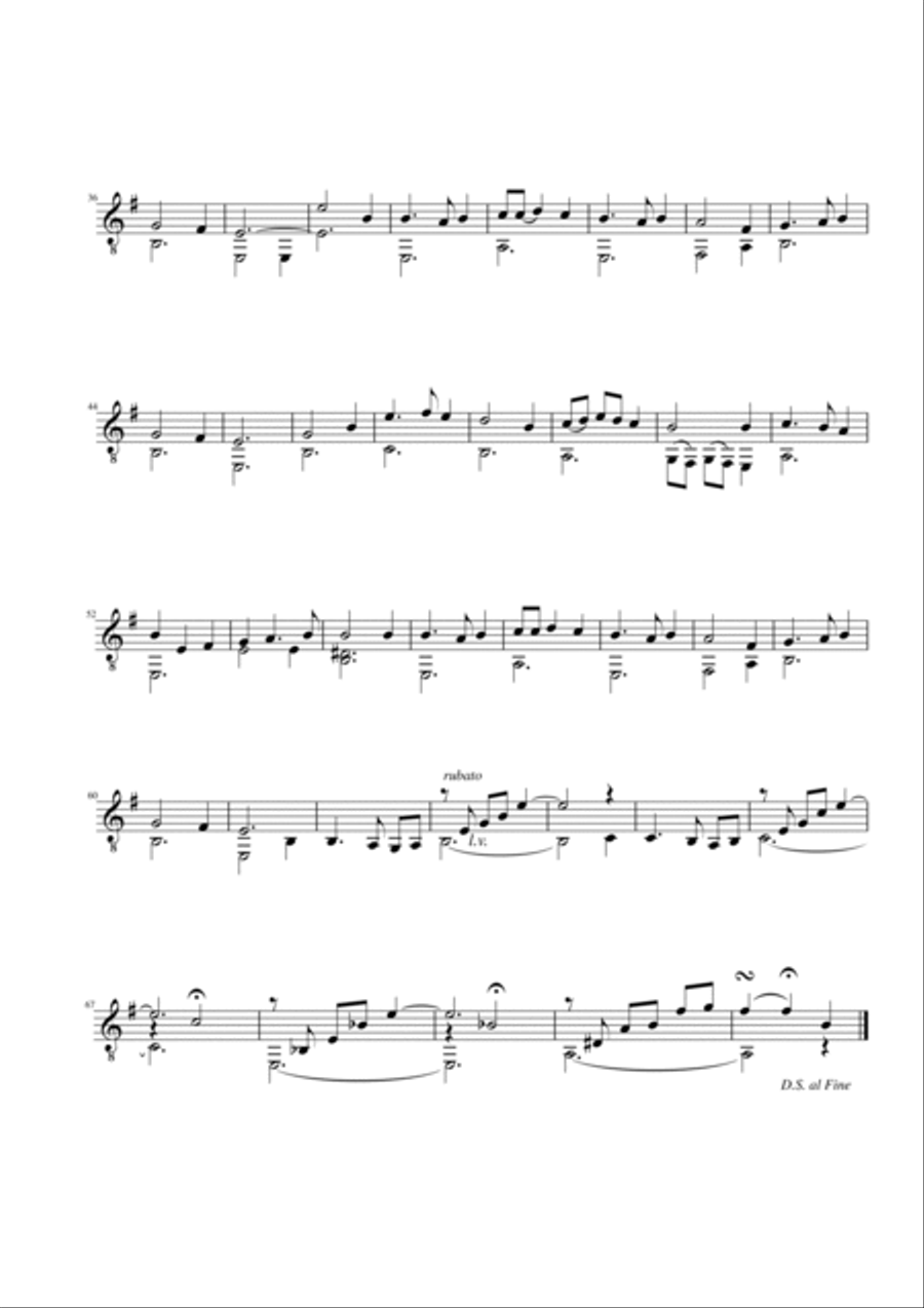 30 original guitar solos Classical Guitar scores gallery preview page 3