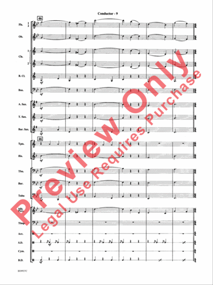 Mouthpiece Mania Concert Band scores gallery preview page 12