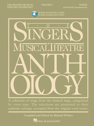 Book cover for Singer's Musical Theatre Anthology – Volume 3