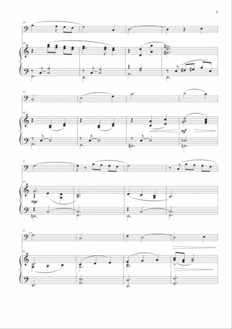 Moon River Piano scores gallery preview page 4