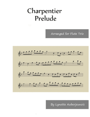 Book cover for Prelude - Flute Trio