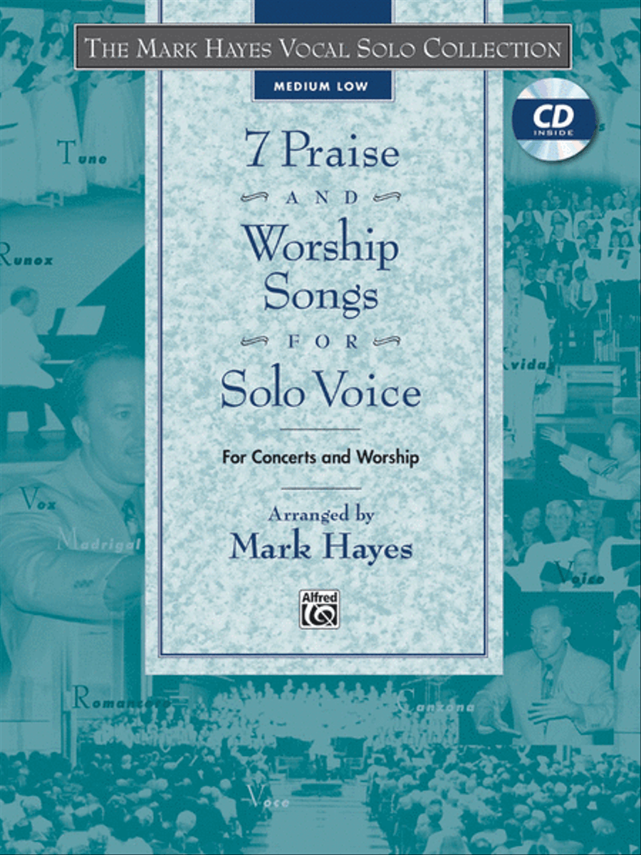 The Mark Hayes Vocal Solo Collection -- 7 Praise and Worship Songs for Solo Voice Voice Solo scores gallery preview page 1