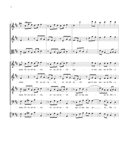 Magnificat (orchestral score) image number null