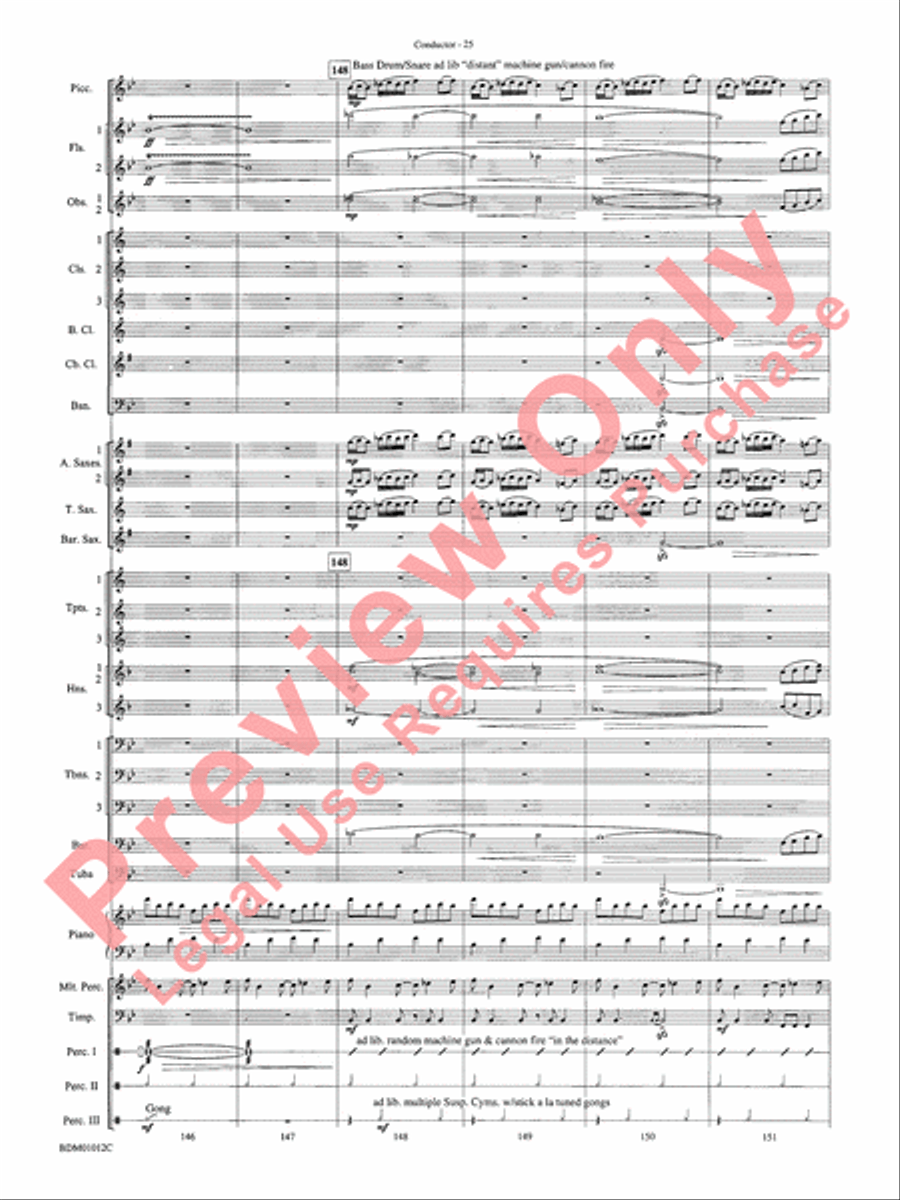 Inchon Concert Band scores gallery preview page 30