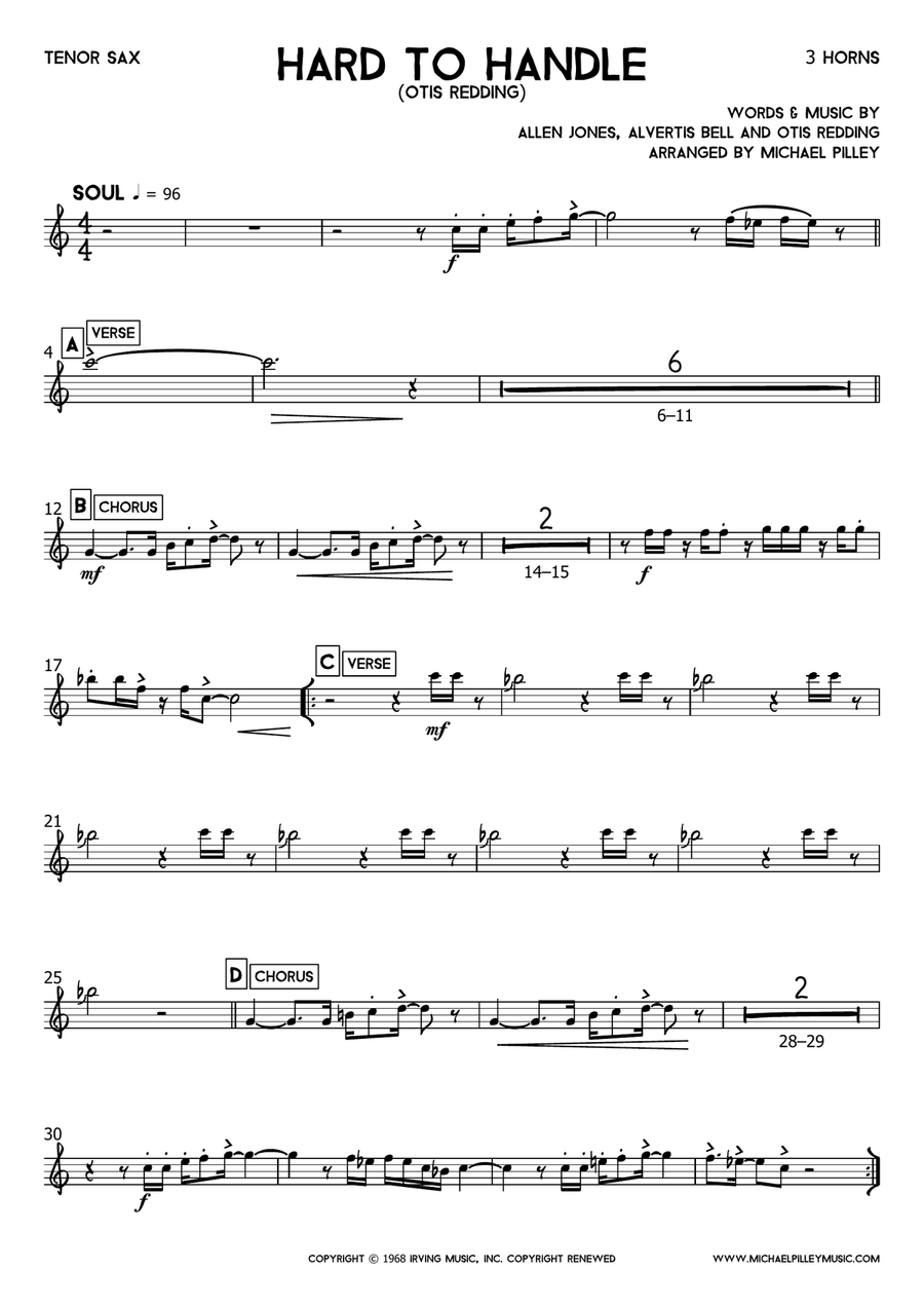 Hard To Handle Small Ensemble scores gallery preview page 4