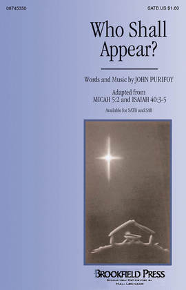 Book cover for Who Shall Appear?