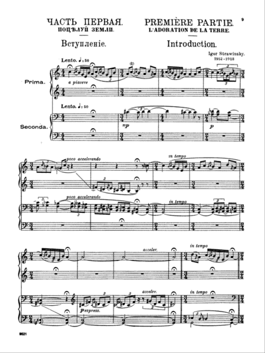 Rite of Spring Small Ensemble scores gallery preview page 6