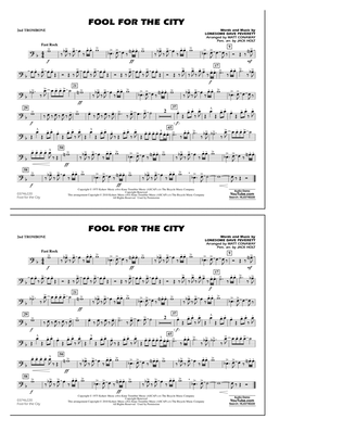 Fool For The City - 2nd Trombone