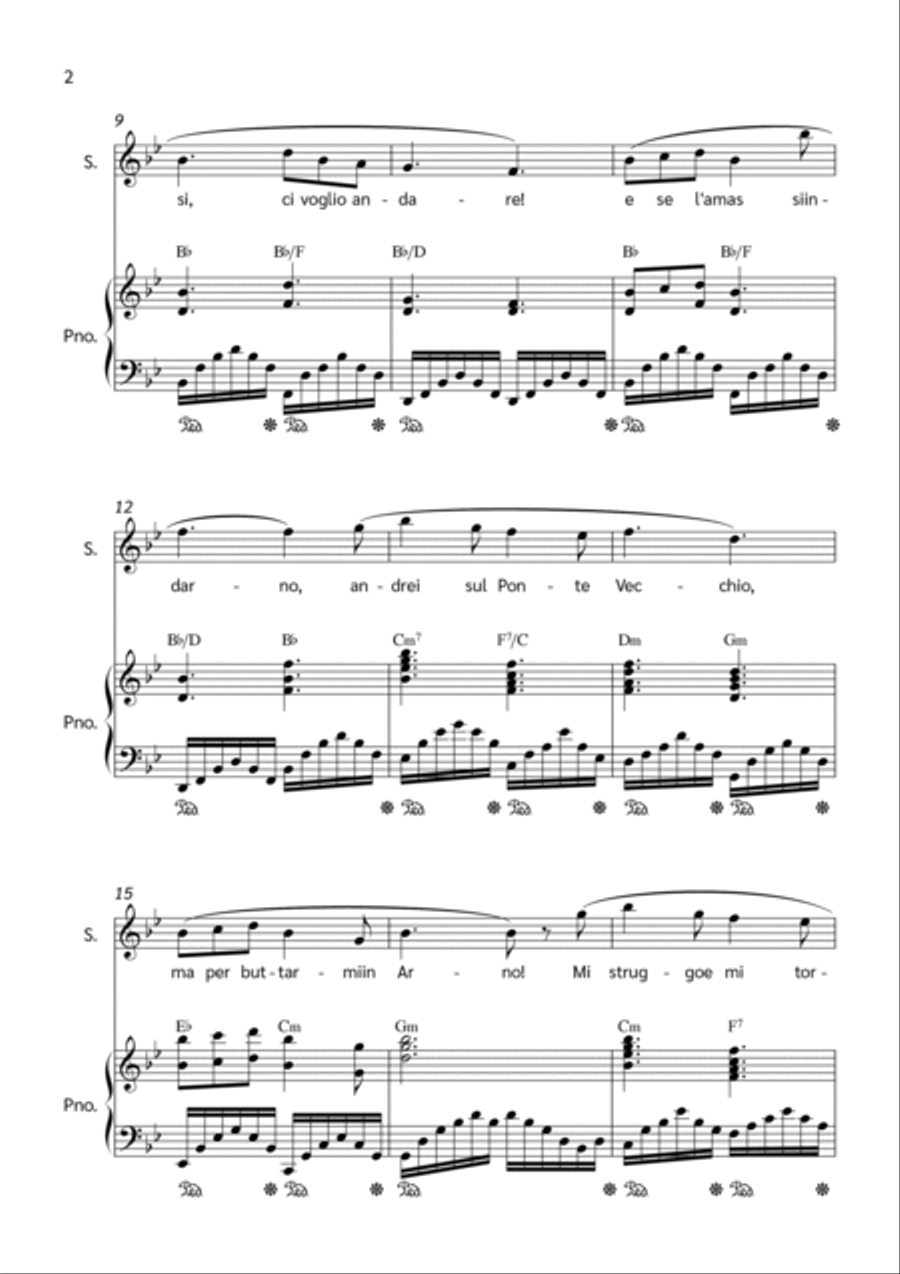 O Mio Babbino Caro O Mio Babbino Caro Voice scores gallery preview page 2