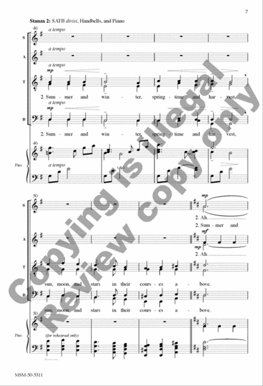 Great Is Thy Faithfulness Divisi scores gallery preview page 22