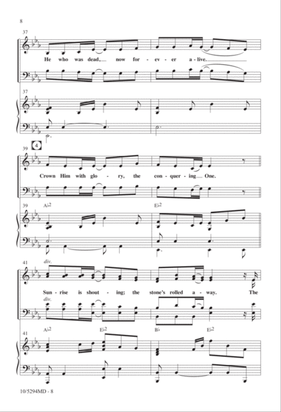 Long Live the King Long Live the King 4-Part scores gallery preview page 7