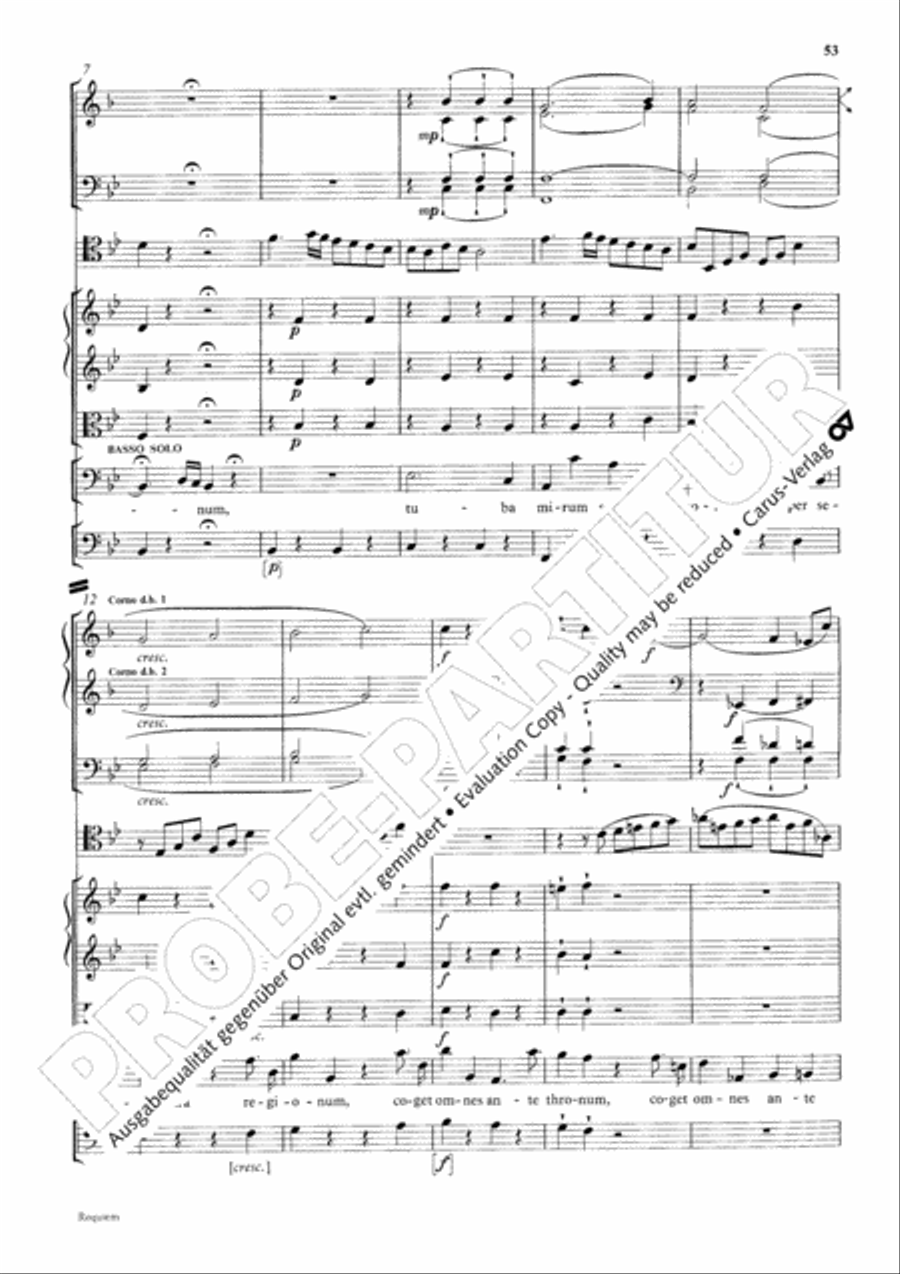 Requiem Requiem 4-Part scores gallery preview page 62