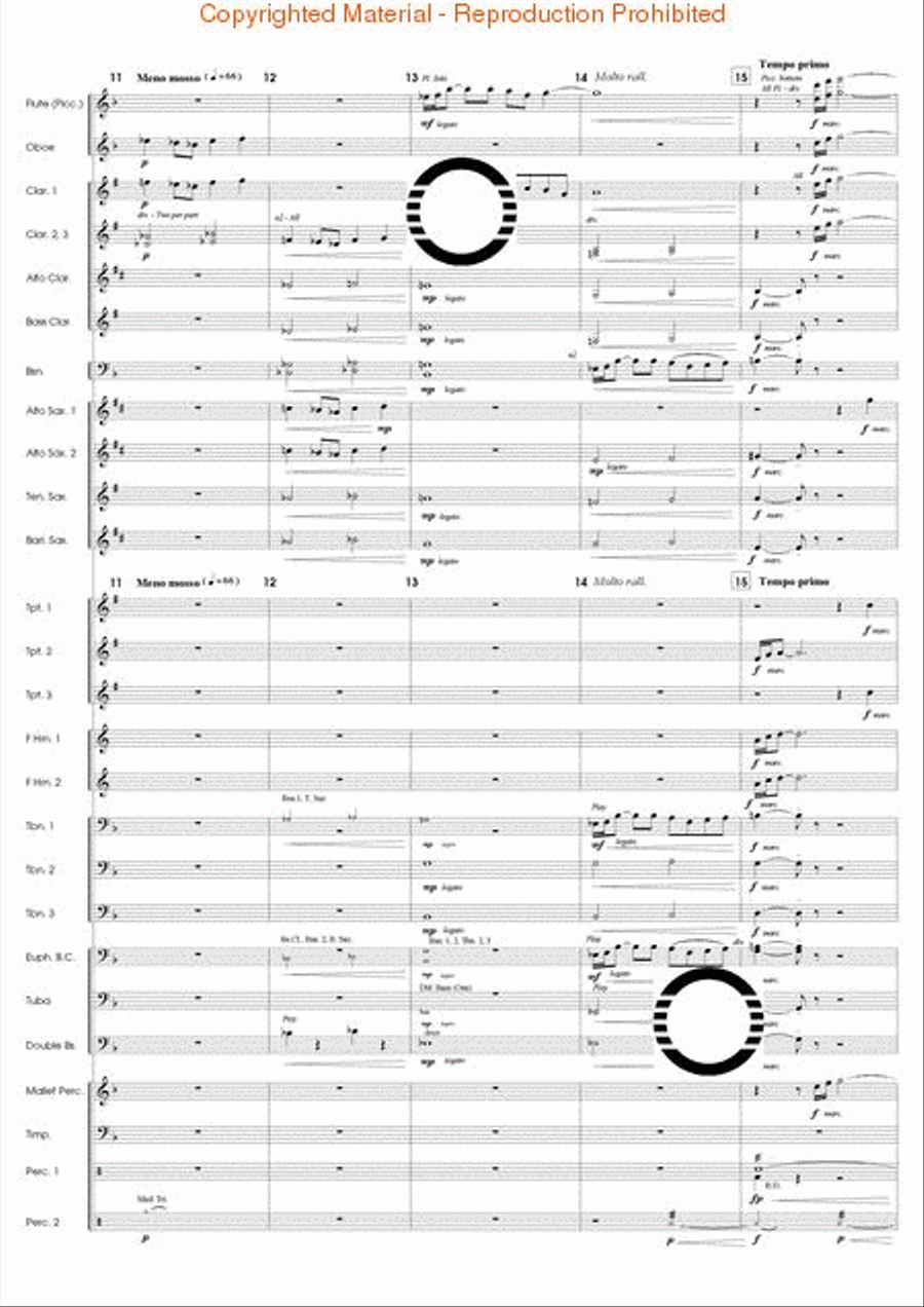 The Spirit Soars The Spirit Soars Concert Band scores gallery preview page 4