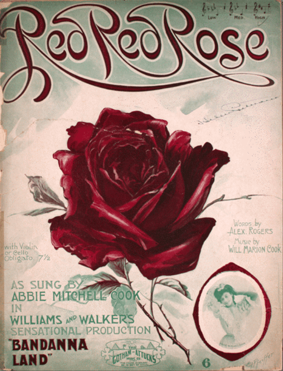 Red Red Rose Voice scores gallery preview page 1