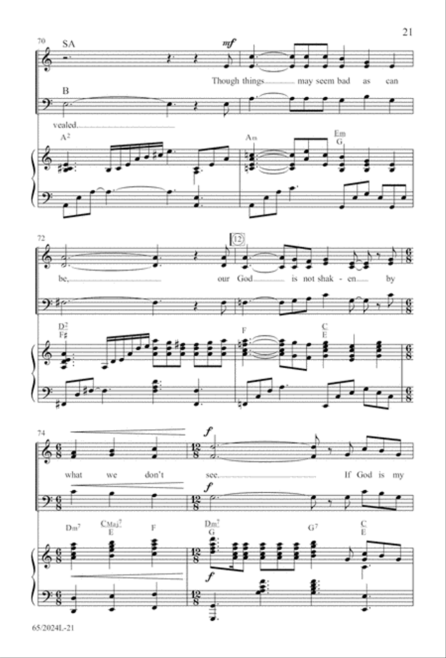 Child of Hope 3-Part scores gallery preview page 22