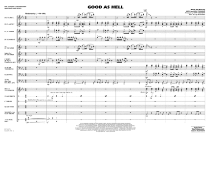 Good As Hell (arr. Matt Conaway and Jack Holt) - Conductor Score (Full Score)