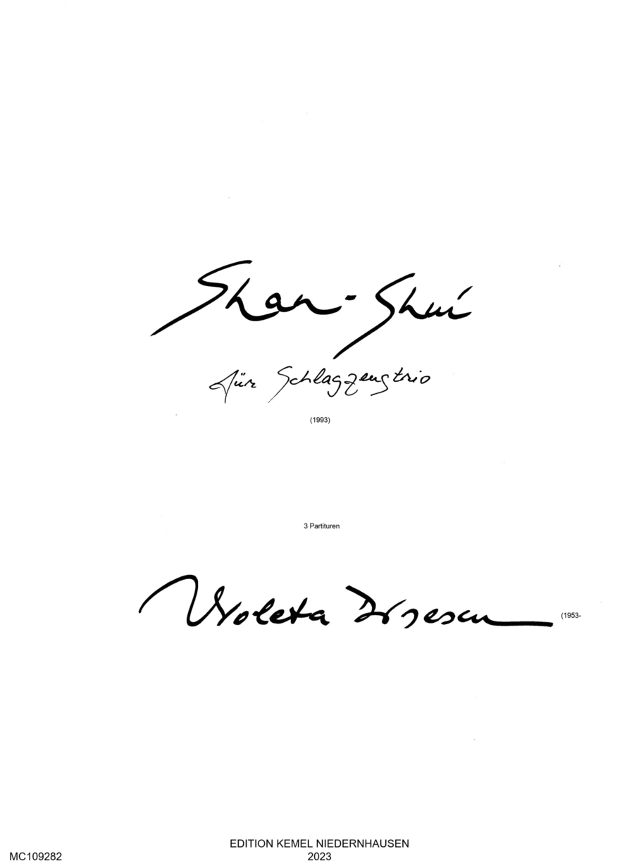 Shan-Shui Guitar scores gallery preview page 1