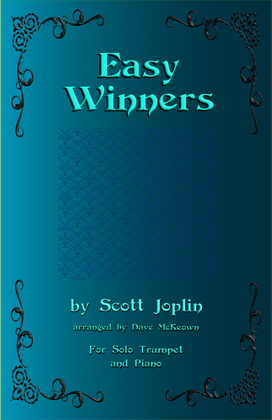 Book cover for The Easy Winners, for Trumpet and Piano