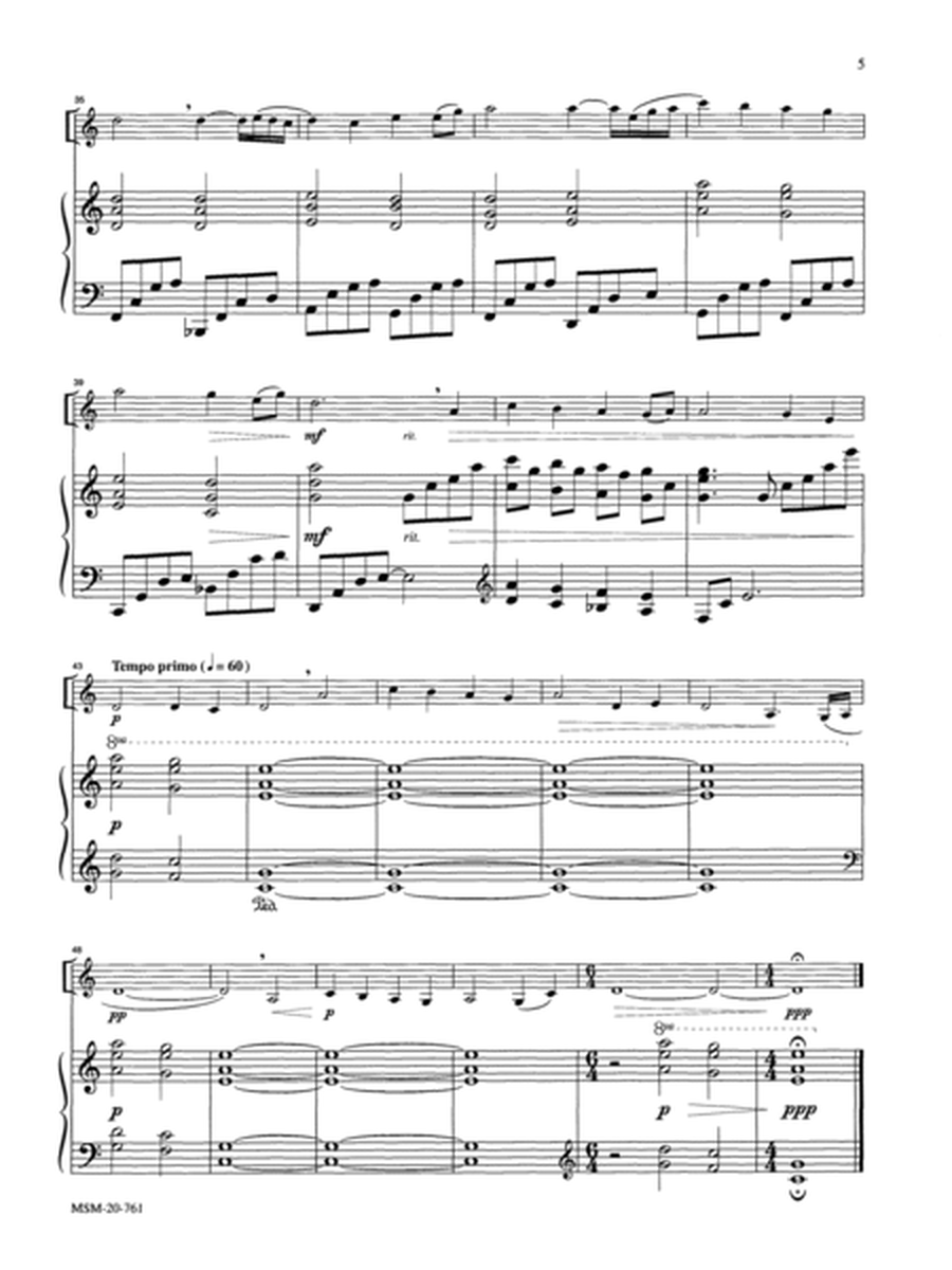 Three Hymns for Clarinet and Piano