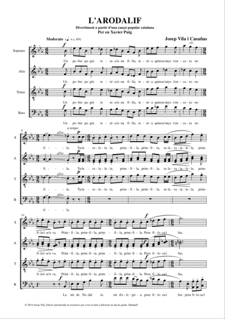 L'arodalif 4-Part scores gallery preview page 3