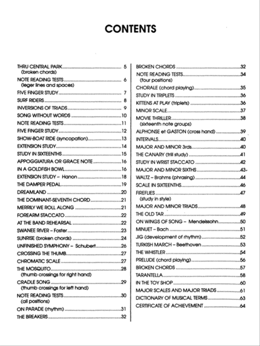 Michael Aaron Piano Course Lessons Grade 2 Piano Method scores gallery preview page 2