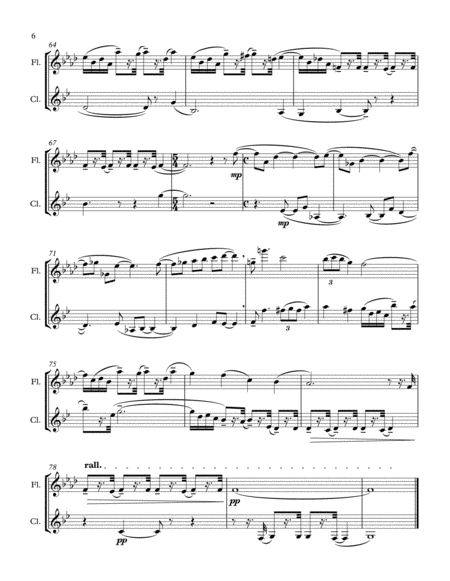 Suite for Flute and Clarinet