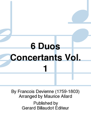 6 Duos Concertants Vol. 1