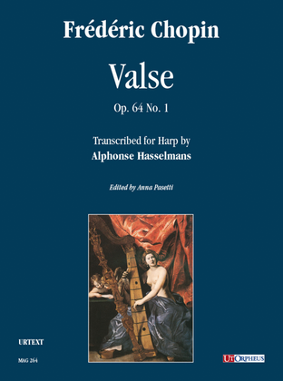 Valse Op. 64 No. 1 for Harp. Transcription by Alphonse Hasselmans (1845-1912)