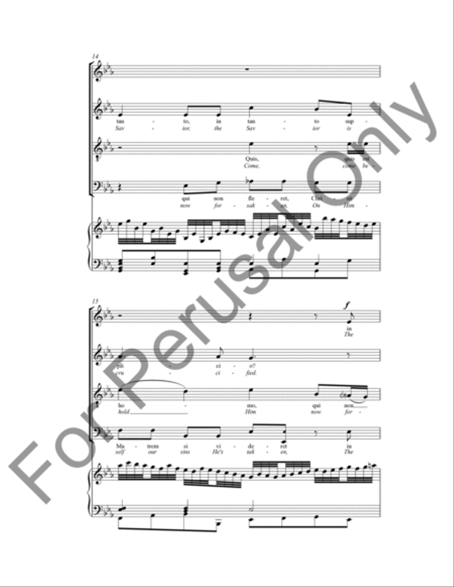 Quis Est Homo 4-Part scores gallery preview page 6
