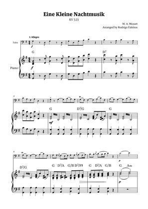 Eine Kleine Nachtmusik (for solo tuba with piano accompaniment)