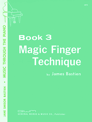 Book cover for Magic Finger Technique, Book 3