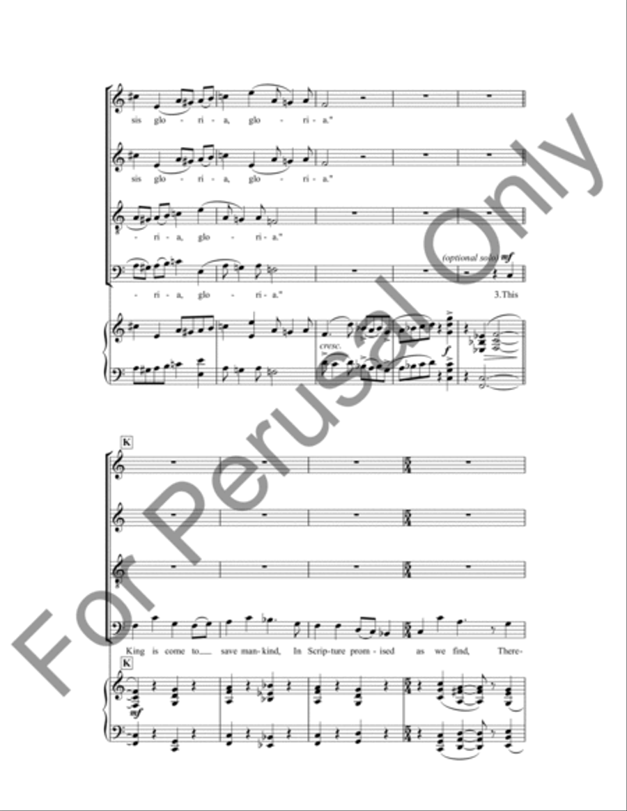 Carol Trilogy 4-Part scores gallery preview page 18